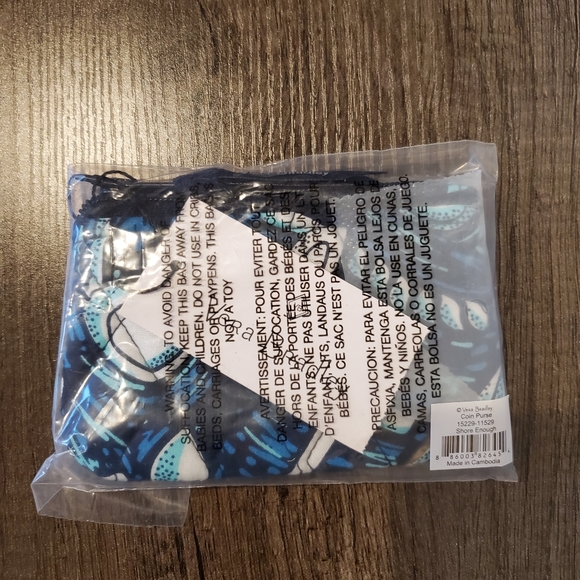 Vera Bradley Shore Enough Coin Purse - Picture 3 of 4